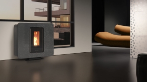 Piecyk na pellet Thermorossi SlimQuadro Decor 9kW