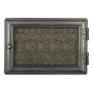 Kratka kominkowa stylowa 21x32cm grafit