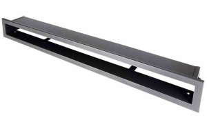 Kratka kominkowa OTWARTA 80x6cm grafit