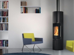 Piecyk wolnostojący Edilkamin Tally UP S kolor czarny