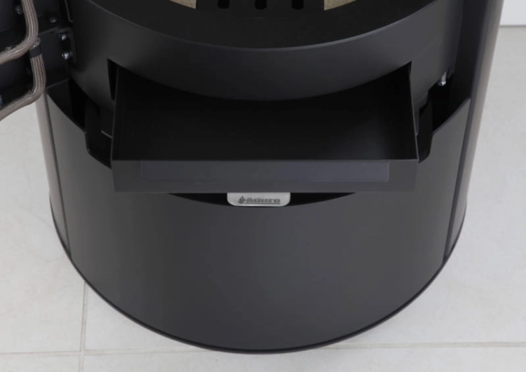 Piec wolno stojący Aduro 9 air www.bielsko-kominki.pl popielnik