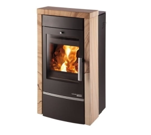Piec wolnostojący HAAS+SOHN Visby z wymiennikiem wodnym piaskowiec